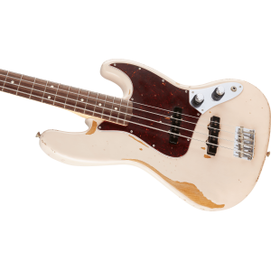 Fender Flea Jazz Bass Roadworn Shell Pink