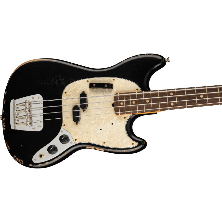 Fender JMJ Road Worn Mustang Bass Black