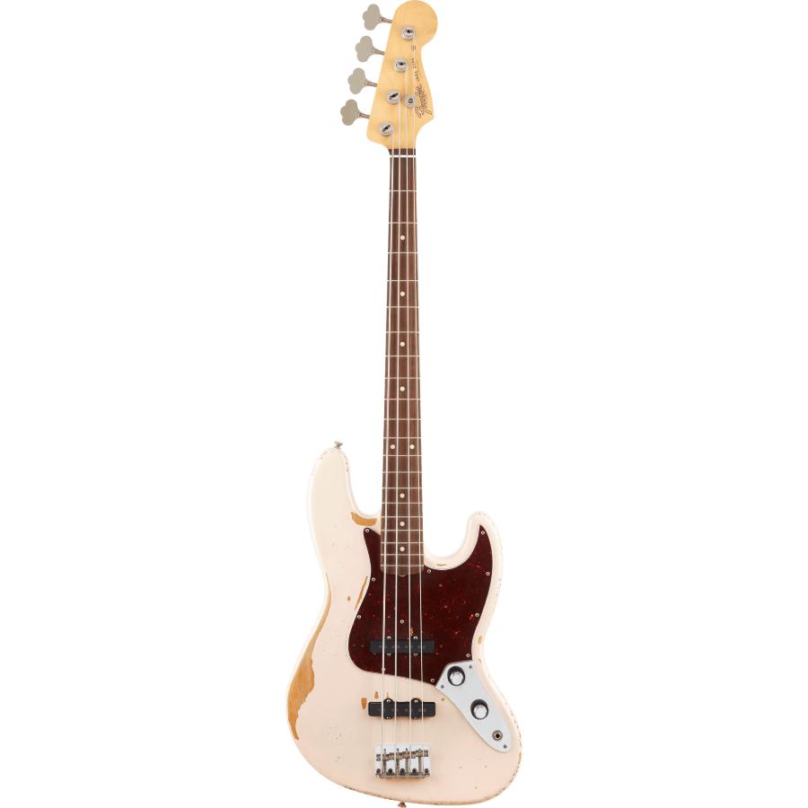 Fender Flea Jazz Bass Roadworn Shell Pink