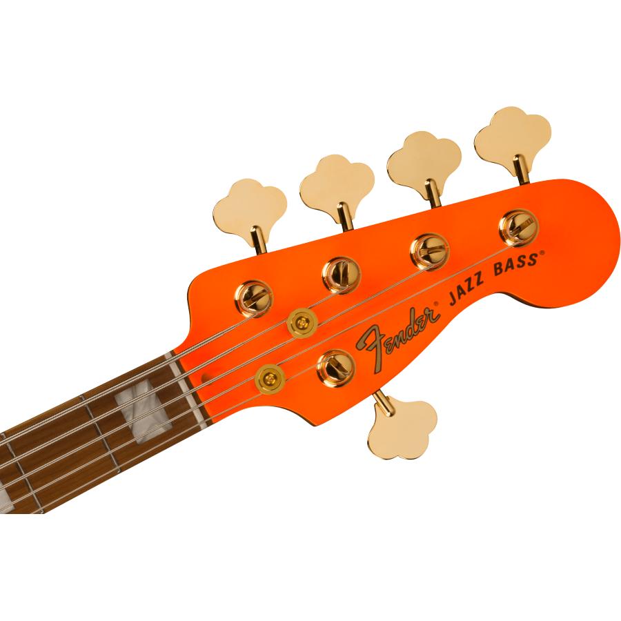 Fender MonoNeon Jazz Bass V Neon Yellow