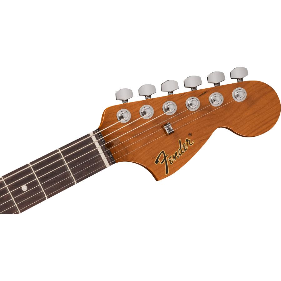Fender Tom DeLonge Starcaster Chrome Hardware Satin Shoreline Gold