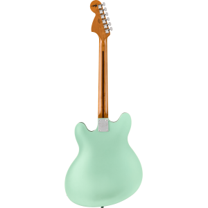 Fender Tom DeLonge Starcaster Chrome Hardware Satin Surf Green