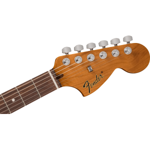 Fender Tom DeLonge Starcaster Chrome Hardware Satin Surf Green