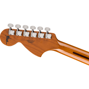 Fender Tom DeLonge Starcaster Chrome Hardware Satin Shoreline Gold
