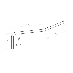 GOTOH A7 L CK Leva tremolo mancina