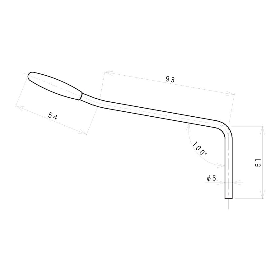 GOTOH AW 2 CK Leva tremolo