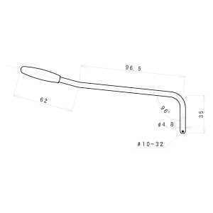 GOTOH B1 C Leva tremolo