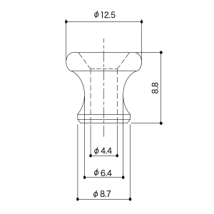 GOTOH EP B1 C Bottoni per tracolla
