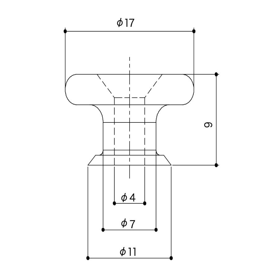 GOTOH EP B3 CK Bottoni per tracolla