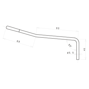 GOTOH F3 GG Leva tremolo