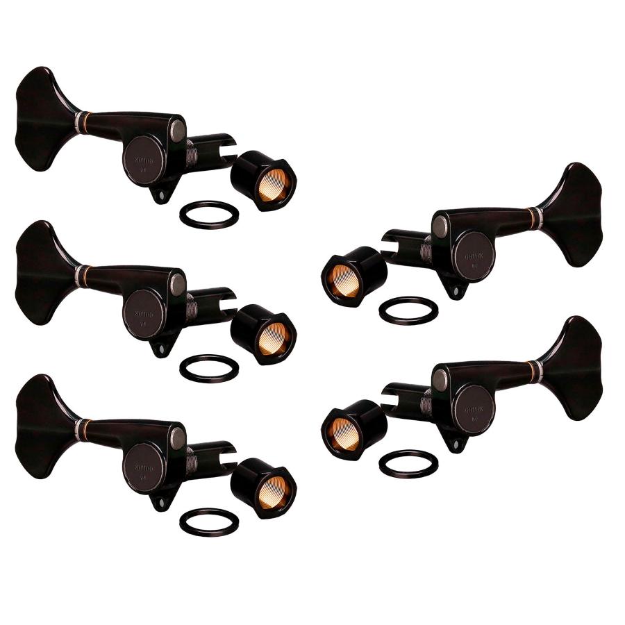 GOTOH GB707 32B Meccaniche Basso 3L+2R Black
