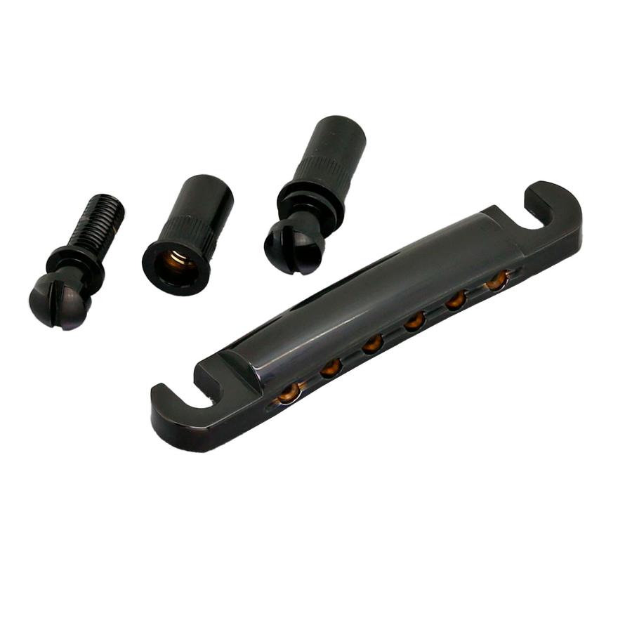 GOTOH GE101A T B Stop Tailpiece 6 Corde Black