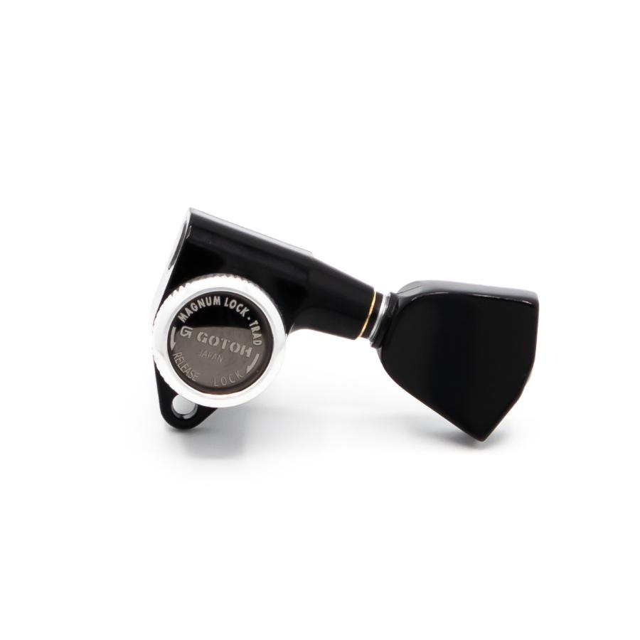 GOTOH SG301MGT 04 LRB Meccaniche Locking 3L+3R Black