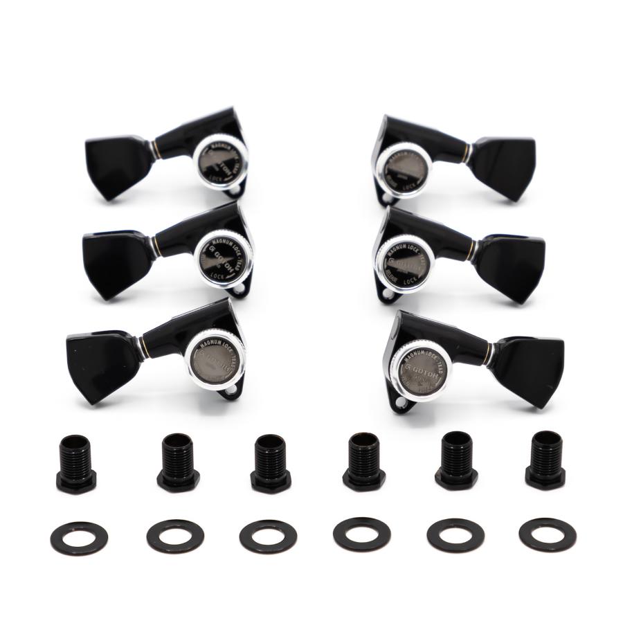 GOTOH SG301MGT 20 LRB Meccaniche Locking 3L+3R Black