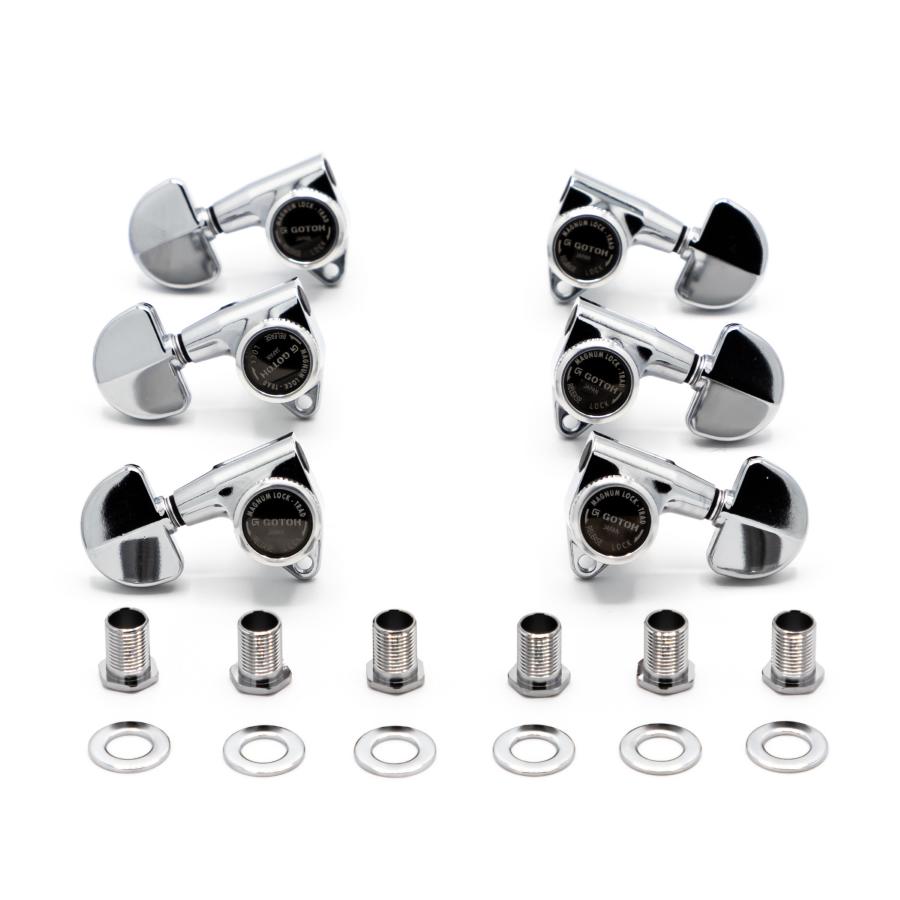 GOTOH SG301MGT 20 LRC Meccaniche Locking 3L+3R Chrome