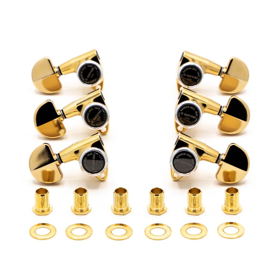 GOTOH SG301MGT 20 LRGG Meccaniche Locking 3L+3R Gold