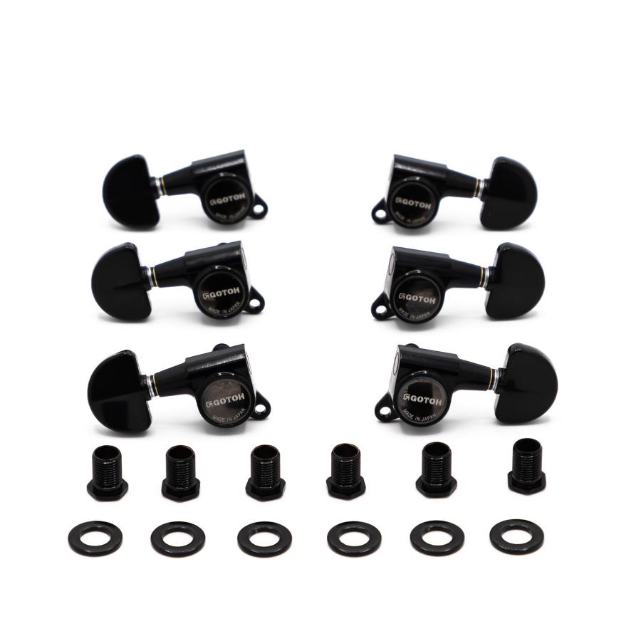 GOTOH SG381 20 LRB Meccaniche Standard 3L+3R Black