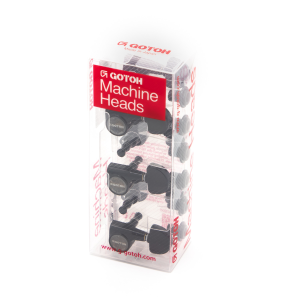 GOTOH SG381 20 LRB Meccaniche Standard 3L+3R Black