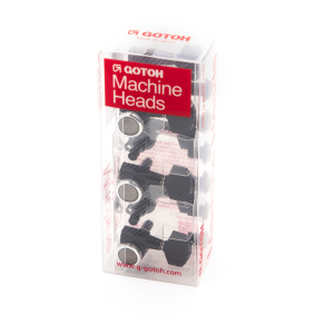 GOTOH SG381MGT 01 LRB Meccaniche Locking 3L+3R Black