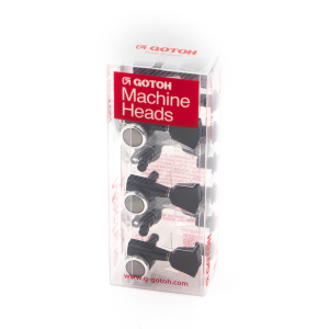 GOTOH SG381MGT 04 LRB Meccaniche Locking 3L+3R Black
