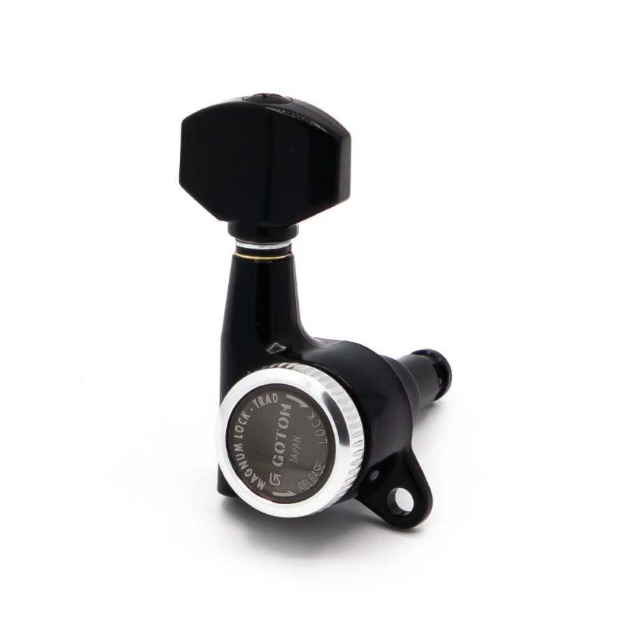 GOTOH SG381MGT 07 LB Meccaniche Locking 6L Black
