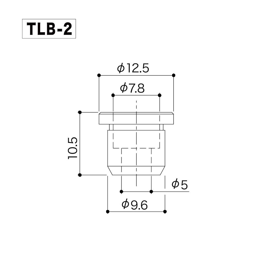 GOTOH TLB 2 CK Boccole per corde passanti basso