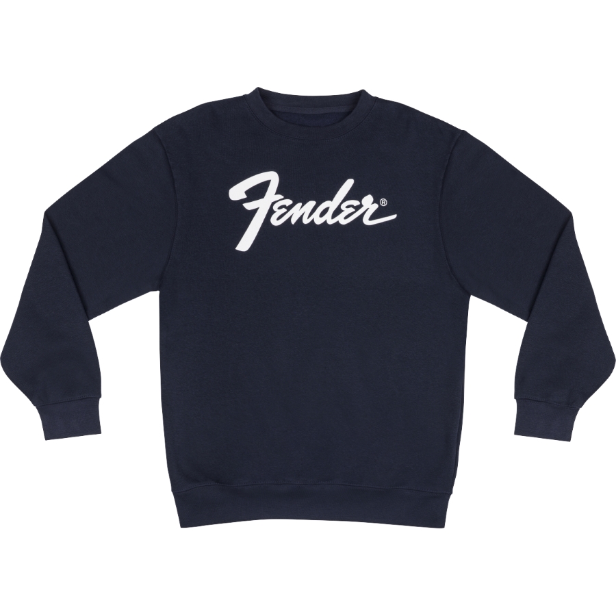 FENDER Felpa Transition Logo Blu Navy L
