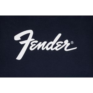 FENDER Felpa Transition Logo Blu Navy M