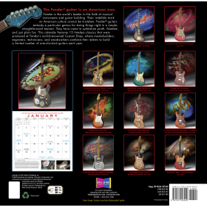 FENDER 2026 Calendario