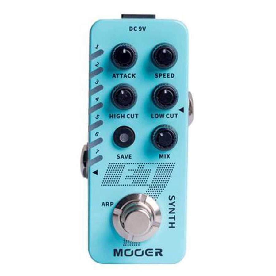 MOOER e7 polyphonic guitar synth