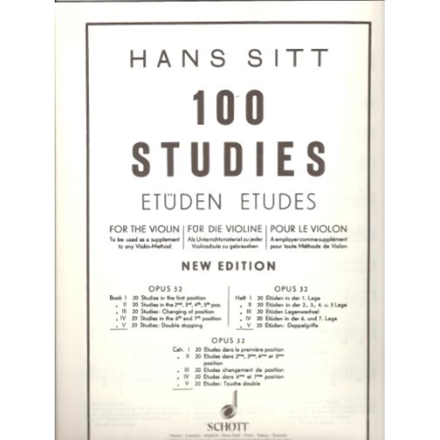 EARTHWORKS EES 125 SITT HANS 100 Studies - Etüden - Études Opus 32 Vol. 5
