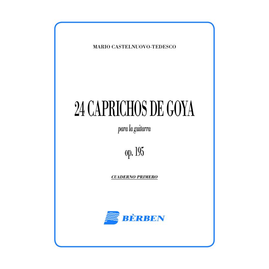 Mario Castelnuovo-Tedesco 24 caprichos de Goya op. 195 Berben