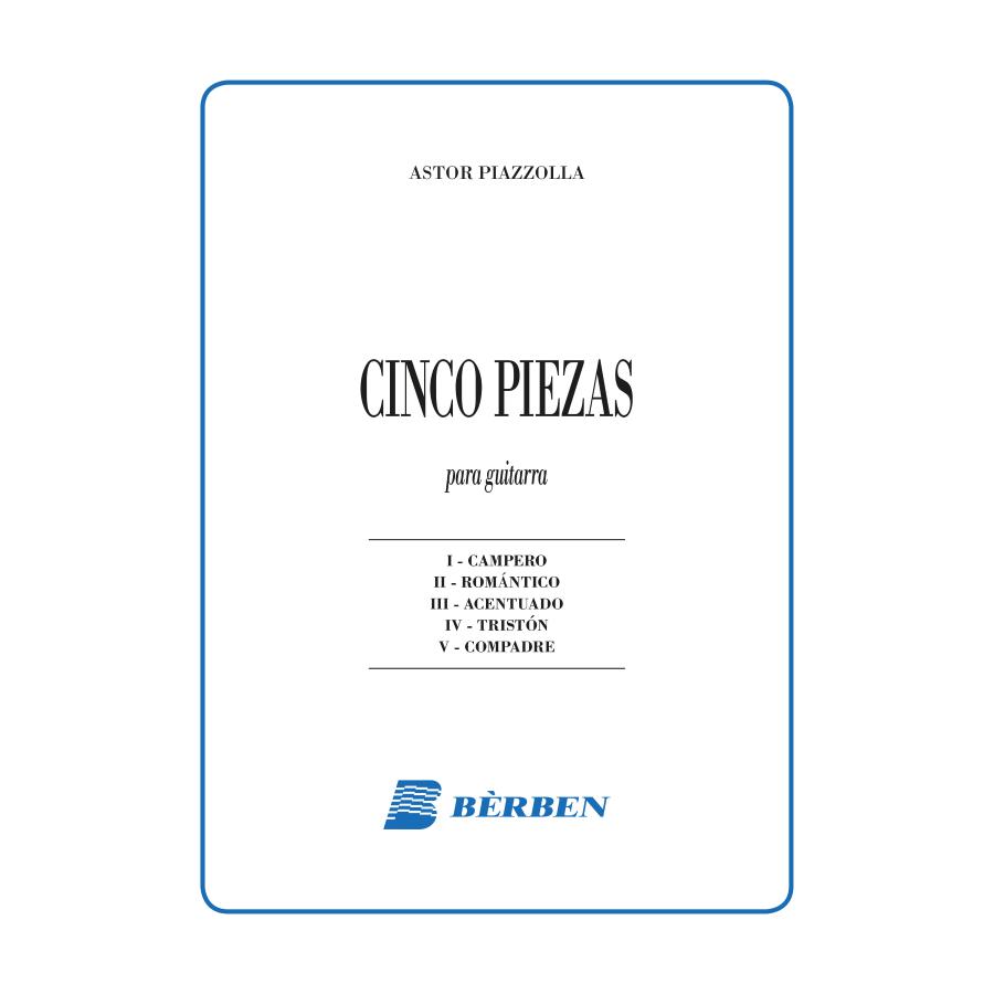 Astor Piazzolla Cinco piezas Berben