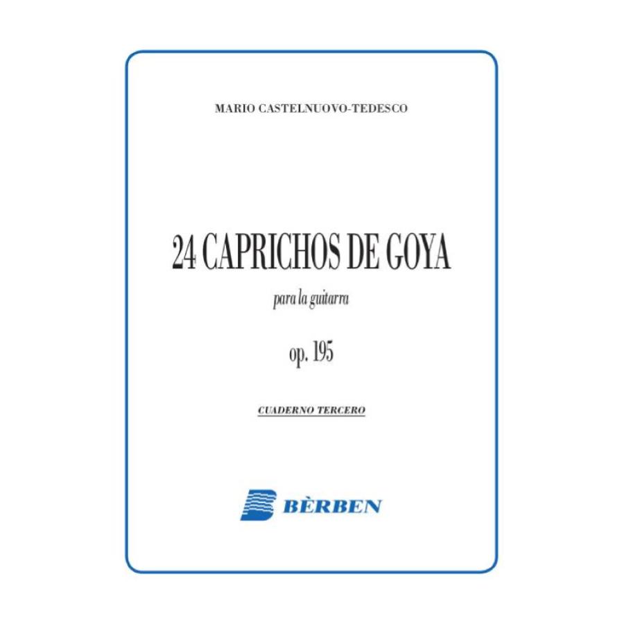 Mario Castelnuovo-Tedesco 24 caprichos de Goya op. 195 Berben