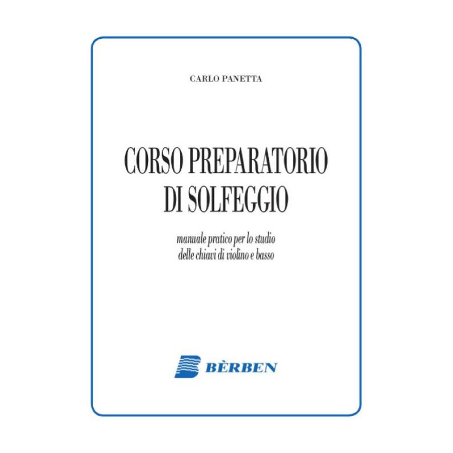 Carlo Panetta Corso preparatorio di solfeggio Berben