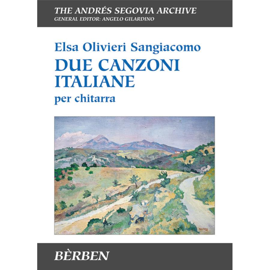 Elsa Olivieri Sangiacomo Due canzoni italiane Berben