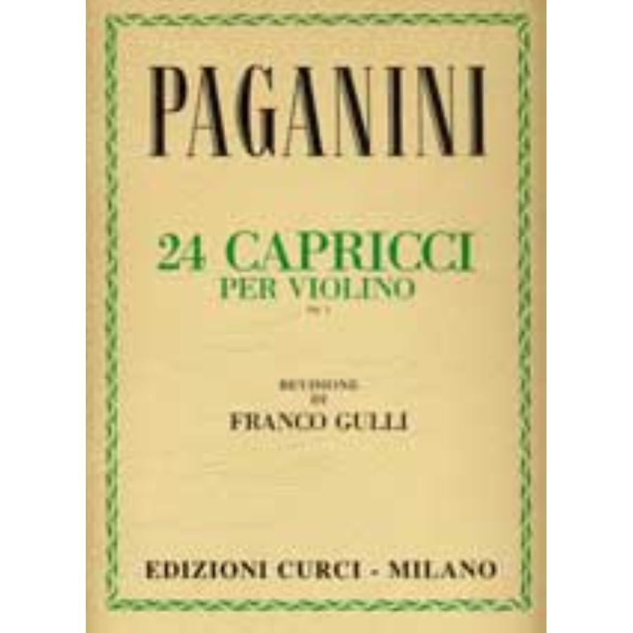 Niccolò Paganini 24 Capricci op. 1 Edizioni Curci