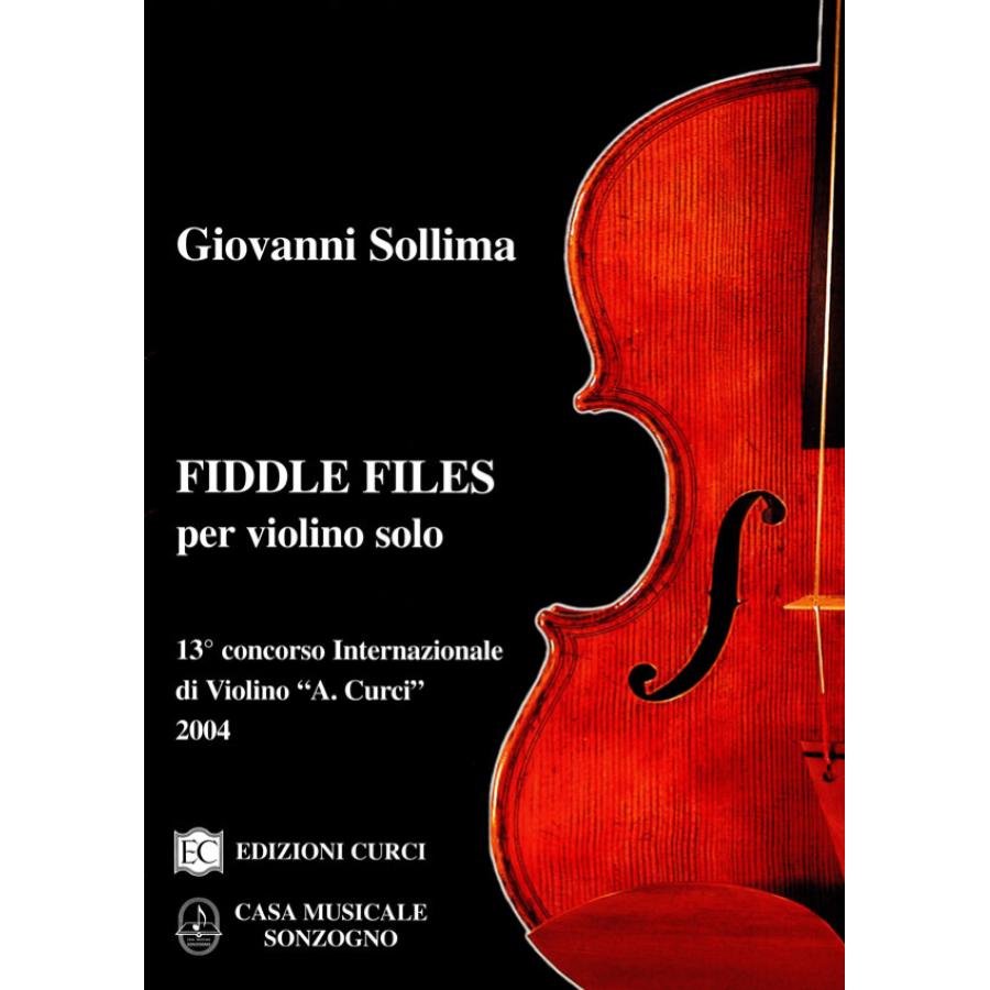 Giovanni Sollima FIDDLE FILES per violino solo Edizioni Curci