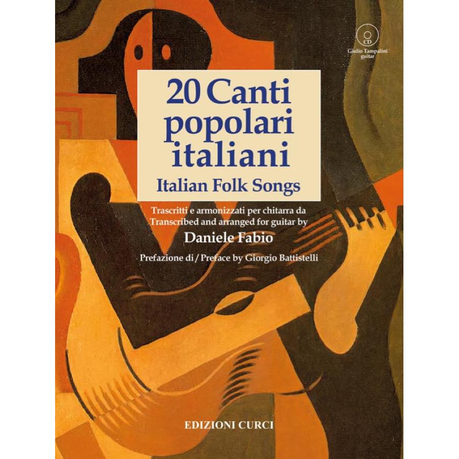 Daniele Fabio 20 Canti popolari italiani / 20 Italian Folk Songs Edizioni Curci