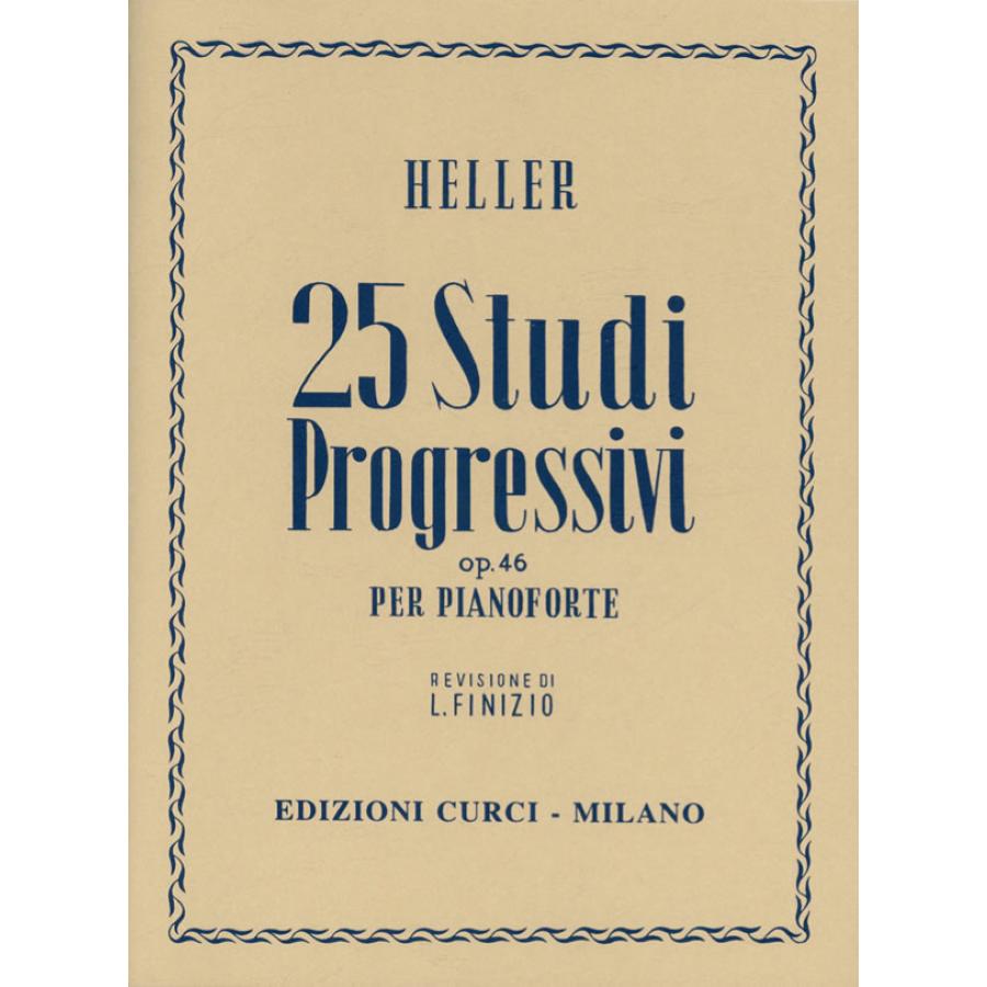 Stephen Heller 25 Studi progressivi op. 46 Edizioni Curci