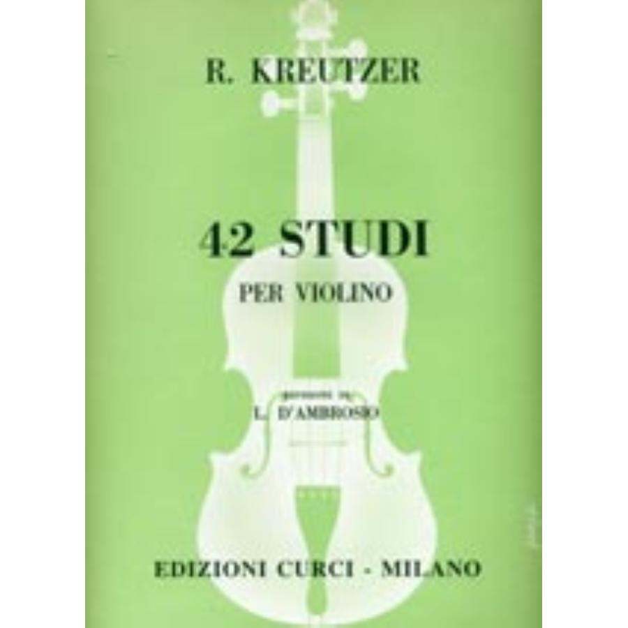 Rodolphe Kreutzer 42 Studi Edizioni Curci