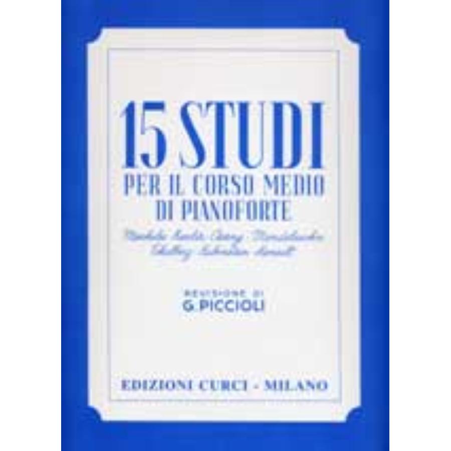 15 Studi per il Corso Medio Edizioni Curci