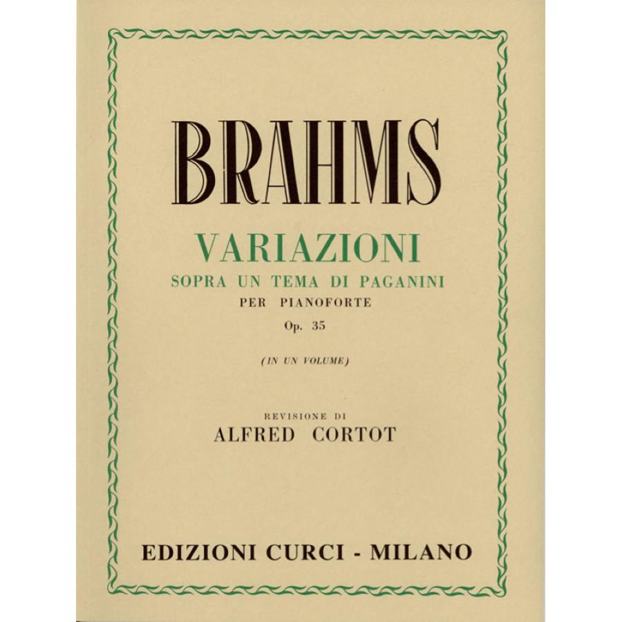 Johannes Brahms Variazioni Edizioni Curci