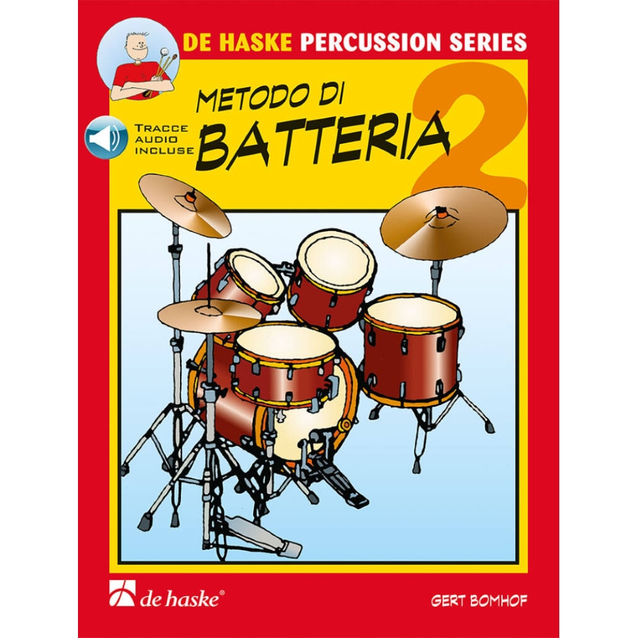 Metodo di batteria Vol. 2 Libro Audio-online