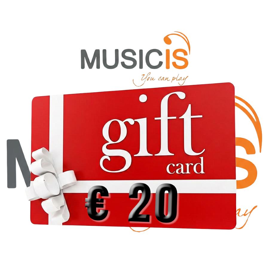 GIFT CARD MUSICIS 20