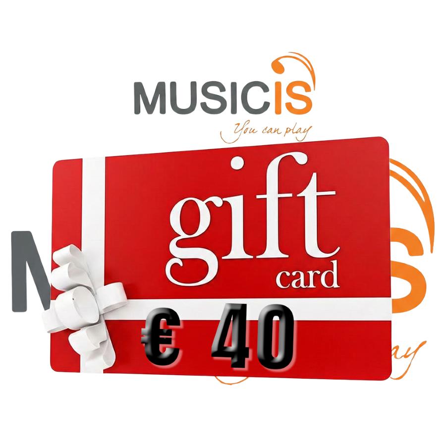 GIFT CARD MUSICIS 40