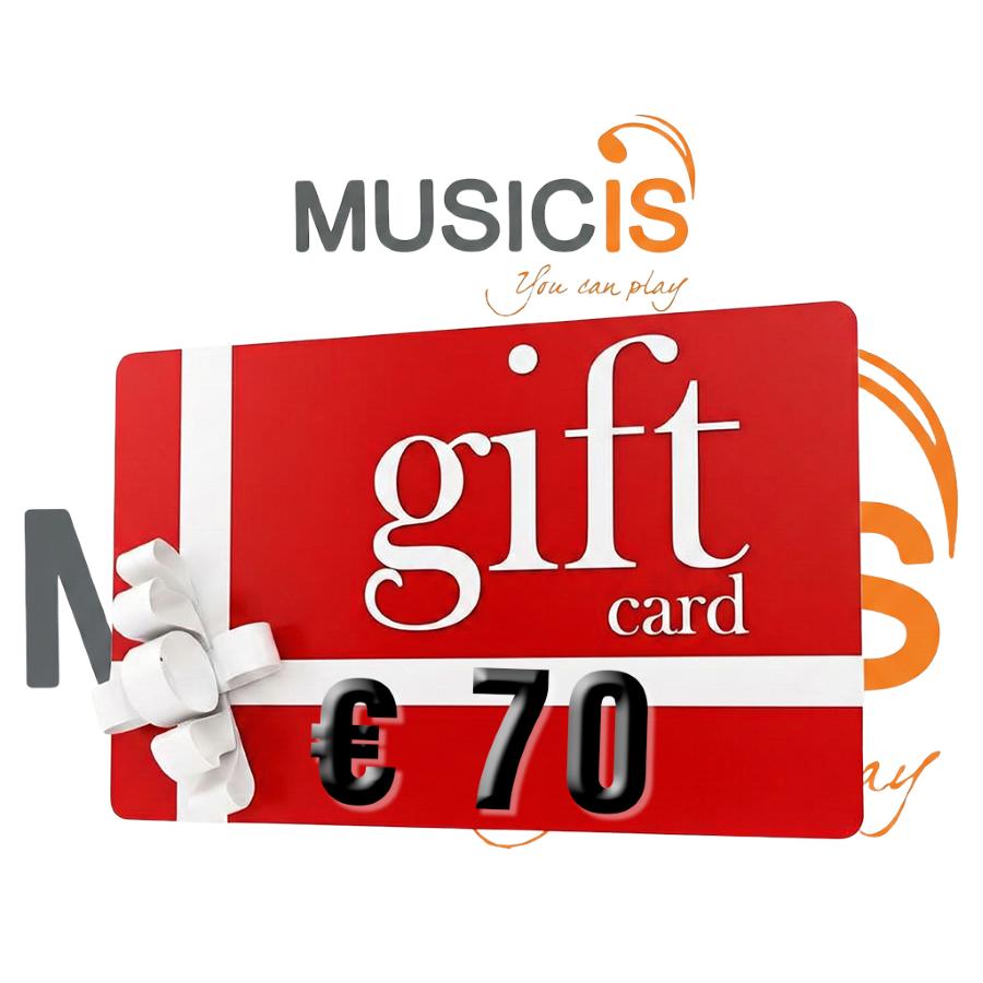 GIFT CARD MUSICIS 70