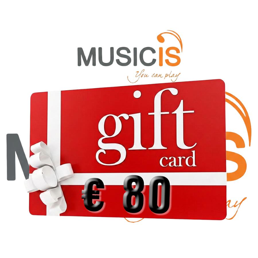 GIFT CARD MUSICIS 80
