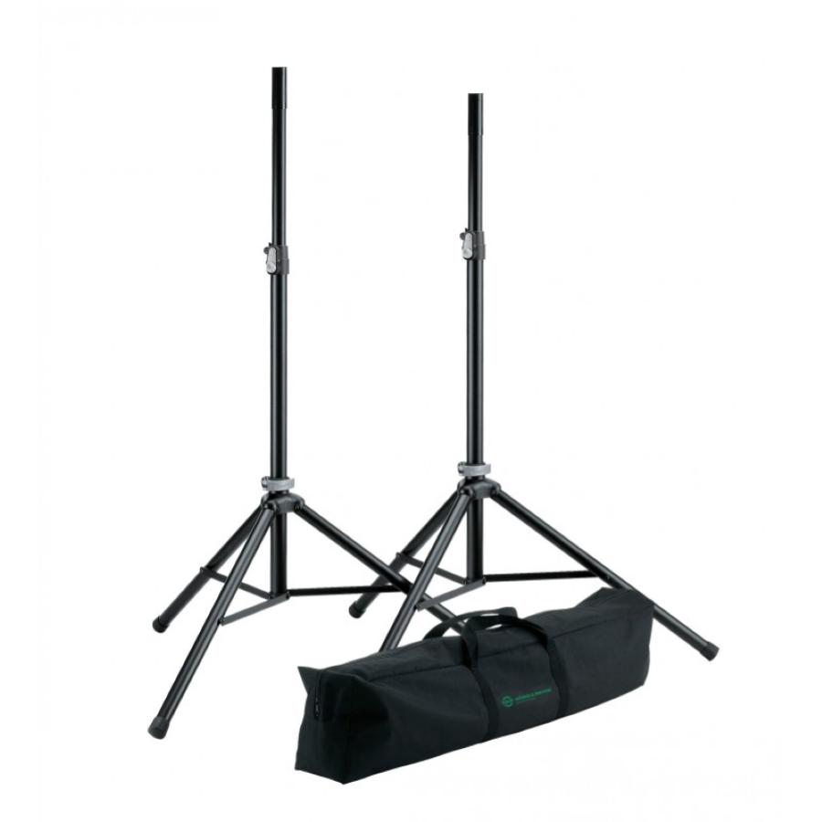 K&M stand altoparlanti nero