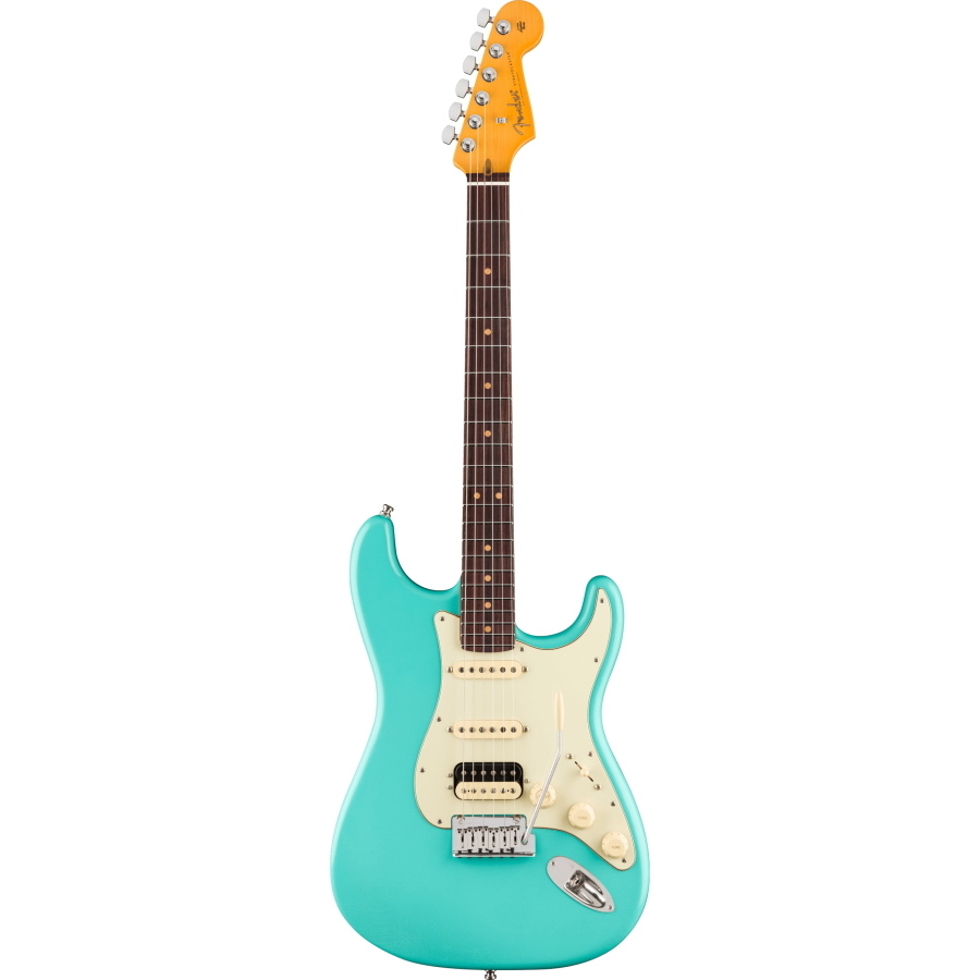 FENDER American Ultra Luxe Vintage '60s Stratocaster HSS Green
